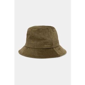 Barbour palarie din velur culoarea verde, bumbac, MHA0862 imagine