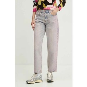 Desigual jeansi CARA femei high waist, 24WWDD92 imagine