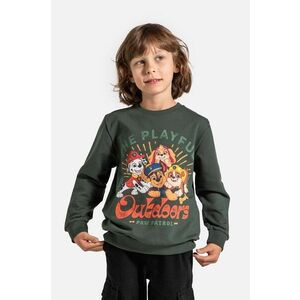 Coccodrillo bluza copii culoarea verde, cu imprimeu, LICENCE BOY DISNEY imagine