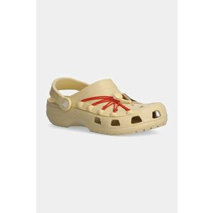 Crocs papuci Classic Lockdown Clog culoarea bej, 210393 imagine