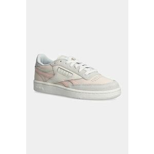 Reebok Classic sneakers din piele Club C Revenge culoarea bej, 100201407 imagine