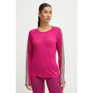 Helly Hansen longsleeve funcțional Lifa Active culoarea roz, 49413 imagine