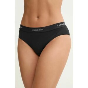 Icebreaker lenjerie functionala Merino Blend 125 Cool-Lite Sprite Hipster culoarea negru, IB0A57250011 imagine