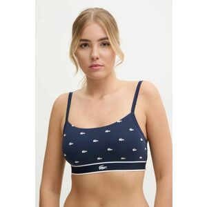 Lacoste sutien culoarea albastru marin, modelator, IF8183 imagine