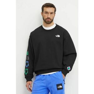 The North Face hanorac de bumbac TNF x Yinka Ilori culoarea negru, cu imprimeu, NF0A89C5JK31 imagine