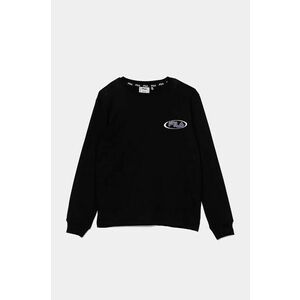 Fila longsleeve din bumbac pentru copii LIPPETAL culoarea negru, FAT0563 imagine