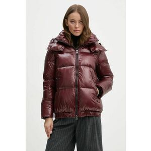 Hetrego geaca de puf ROSE femei, culoarea bordo, de iarna, oversize, 8N723 imagine