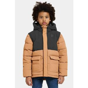 Didriksons geaca copii GRANITE KIDS JKT culoarea maro, 505390 imagine