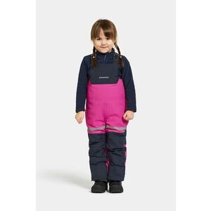 Didriksons pantaloni de schi pentru copii BJÄRVEN K BIB PANT culoarea roz, 505430 imagine