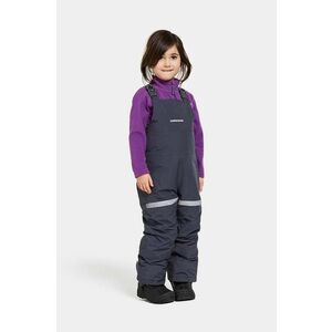 Didriksons pantaloni de schi pentru copii BJÄRVEN K BIB PANT culoarea albastru marin, 505430 imagine