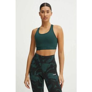 Casall sutien yoga Graphic culoarea verde, neted, 24285 imagine