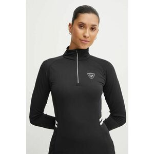 Rossignol longsleeve funcțional Poursuite culoarea negru, RLMWL02 imagine