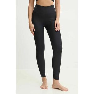 Casall jambiere de yoga Crease culoarea negru, neted, 24242 imagine