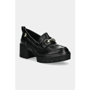 U.S. Polo Assn. mocasini HALEY femei, culoarea negru, cu platforma, HALEY007W/DY1 imagine