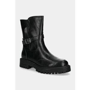 U.S. Polo Assn. botine KARMA femei, culoarea negru, cu platforma, KARMA012W/DY1 imagine