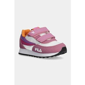 Fila sneakers pentru copii ORBIT REVOLUTION velcro culoarea violet, FFK0222 imagine