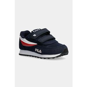 Fila sneakers pentru copii ORBIT REVOLUTION velcro culoarea albastru marin, FFK0222 imagine