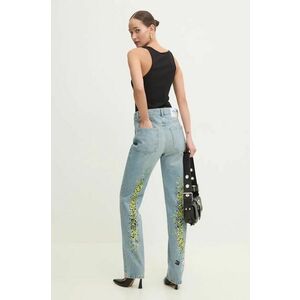 Moschino Jeans jeansi femei high waist, A0322 8720 imagine