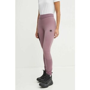 Mammut leggins sport Aconcagua femei, culoarea roz, cu imprimeu, 1022.00224 imagine