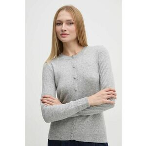 Sisley cardigan din amestec de lana culoarea gri, light, 102HM5237 imagine