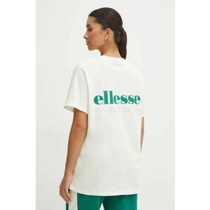 Ellesse tricou din bumbac MERIBEL femei, culoarea bej, SGX20906 imagine