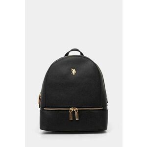 U.S. Polo Assn. rucsac Jones femei, culoarea negru, mic, neted, BIUJE8376WVP imagine