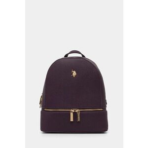 U.S. Polo Assn. rucsac Jones femei, culoarea violet, mic, neted, BIUJE8376WVP imagine