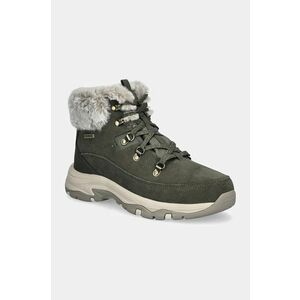 Skechers cizme de iarna TREGO SNOW WORRIES culoarea verde, 167882 imagine