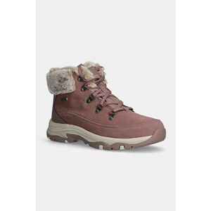 Skechers cizme de iarna TREGO SNOW WORRIES culoarea roz, 167882 imagine