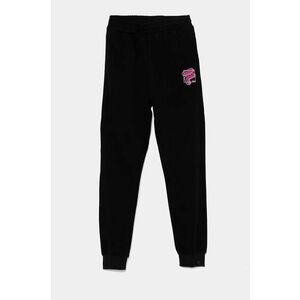 Fila pantaloni de trening pentru copii LORCH culoarea negru, cu imprimeu, FAT0600 imagine