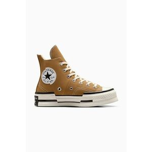 Converse tenisi Chuck 70 Plus femei, culoarea maro, A12321C imagine