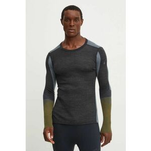 Smartwool longsleeve funcțional Intraknit Thermal Merino culoarea gri imagine