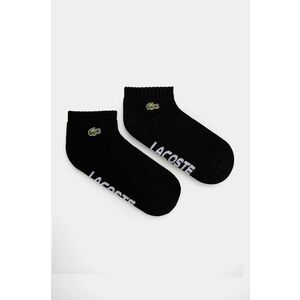 Lacoste sosete 2-pack culoarea negru, RA2653 imagine