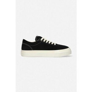 Stepney Workers Club sneakers din piele întoarsă Dellow Suede culoarea negru, YA01135 YA01135-BLKECRU imagine