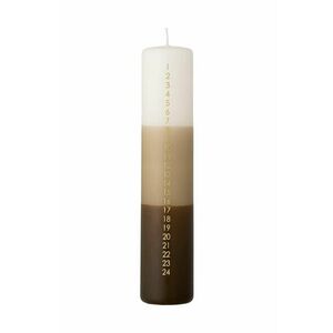 Bloomingville lumânare de advent Dip Dye Candle imagine