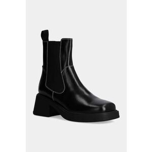 Vagabond Shoemakers ghete chelsea de piele DORAH femei, culoarea negru, cu toc drept, 5642-001-87 imagine