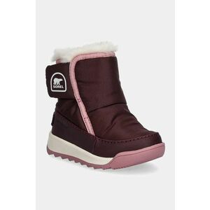 Sorel cizme de iarna copii TODDLER WHITNEY II culoarea violet, 2101342 imagine