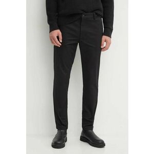 BOSS pantaloni barbati, culoarea negru, drept, 50524411 imagine