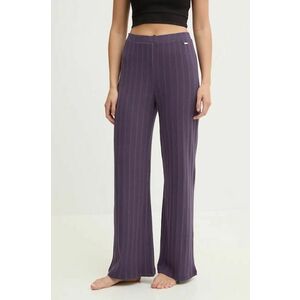 United Colors of Benetton pantaloni de pijama femei, culoarea violet, 3MUD3F03Q imagine