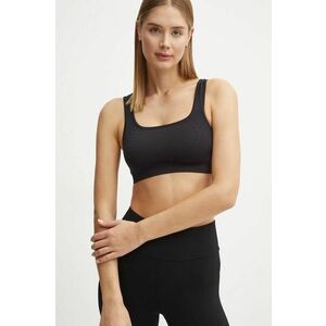 Casall sutien yoga Scallop culoarea negru, neted, 24214 imagine