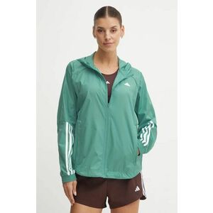 adidas Performance windbreaker Hyperglam culoarea turcoaz, de tranzitie, IX3215 imagine