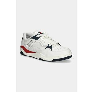 Tommy Jeans sneakers TJM ULTRA BASKET SNEAKER culoarea alb, EM0EM01493 imagine