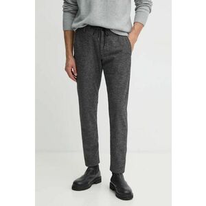 Joop! pantaloni barbati, culoarea negru, mulata, 30043847 imagine