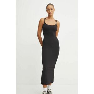 P.E Nation rochie Preview culoarea negru, maxi, mulata, 243D411 imagine