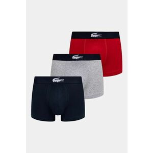 Lacoste boxeri 3-pack barbati, culoarea albastru marin imagine