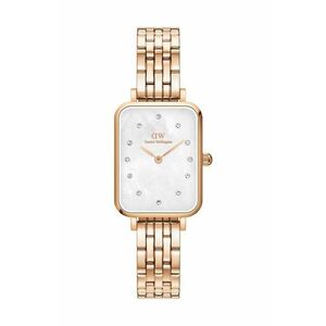 Daniel Wellington ceas Quadro Lumine Quadro Lumine femei, culoarea auriu imagine