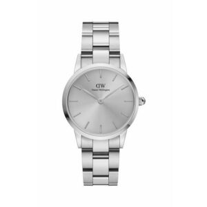 Daniel Wellington ceas Iconic Link Unitone 28 femei, culoarea argintiu imagine