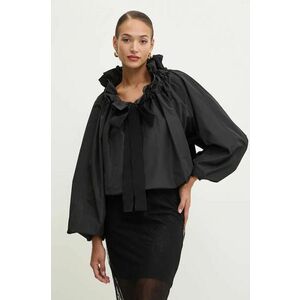 Patou bluza femei, culoarea negru, neted, TO0170011 imagine