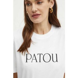 Patou tricou din bumbac femei, culoarea alb, JE0299999 imagine