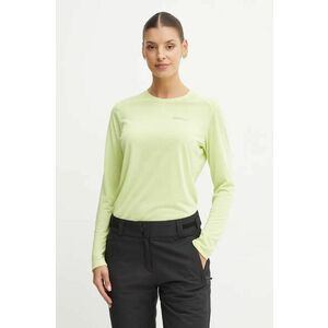 Jack Wolfskin longsleeve sport Vonnan culoarea verde, A60290 imagine